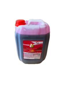 Gyümölcsös szirup granita adagolóhoz, Valerian, fekete cseresznye, 5L