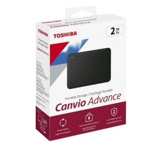 Hard Disk extern portabil, 4 TB, format 2.5", Toshiba Canvio ADVANCE