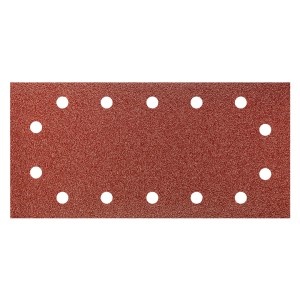 Hartie abraziva cu Velcro 115x230mm, K60, cu gauri - set 5 buc
