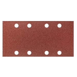 Hartie abraziva cu Velcro 93x185mm, K100, cu gauri - set 5 buc