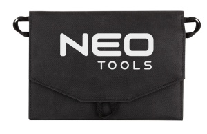 Hordozható napelem, 15W, 2 x USB, 580 x 285 x 15 mm, Neo - Img 2