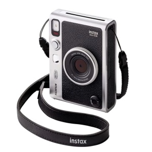 HYBRID instant fényképezőgép, Fujifilm Instax Mini EVO, FEKETE - Img 4