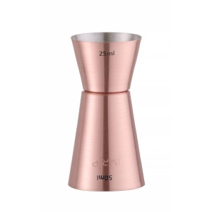 Jigger 25/50 ml, Bar up, Cupru, ø42x(H)86mm - Img 2