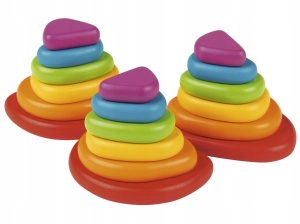 Joc 18 piese lemn pentru copii 1+, multicolor, Playtive - Img 4