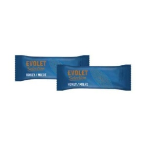 Készlet 200 tasak 12g poliflóra méz, 100% természetes, ideális szállodákba, kávézókba, vásárokra, 2,4 kg, Evolet - Img 2
