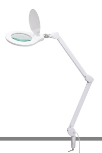 Lampă cu lupă LED, pentru masă, cu control al luminozității - Img 2