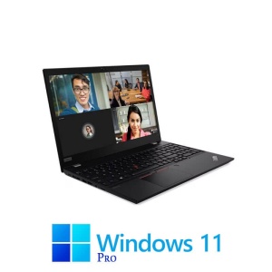 Laptop Touchscreen Lenovo T15 Gen 1, i5-10210U, 16GB, Display NOU FHD, Win 11 Pro