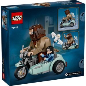 LEGO 76443 Harry Potter TM, dioráma motorkerékpár, Harry, Hagrid, 617 darab - Img 3