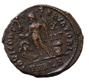 LICINIUS II - CAESAR ( 321-324 AD ) - ALEXANDRIA -Moneda Antica Romana - Img 5