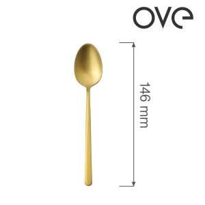 Lingură de ceai Amarone Gold, OVE, 146 mm - Img 2
