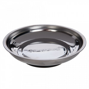 Mágneses rozsdamentes acél tálca, műhely, 150mm, Silverline