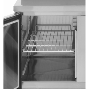 Masa frigorifica cu 4 sertare si unitate inferioara, Arktic 247L, 900x700x(H)850mm - Img 2