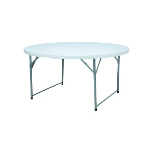 Masă tip bufet, rotundă, AmerBox, Alb, ⌀1830x(H)740mm, Rotund