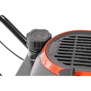 Masina pentru tuns iarba pentru teren denivelat, iarba mare, motor benzina 173 cm³, taiere cu guta, suprafata lucru 56cm, tractiune la roti, Dedra - Img 2