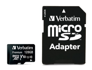 MEMORIE SD CARD VERBATIM 128GB CLASA 10 ADAPTOR INCLUS "44085" - Img 2