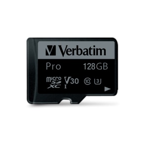 MEMORIE SD CARD VERBATIM 128GB CLASA 10 ADAPTOR INCLUS "47044"