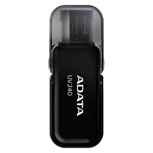 MEMORIE USB 2.0 ADATA 32 GB, cu capac, carcasa plastic, negru, "AUV240-32G-RBK" - Img 2