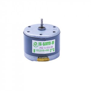 Mini elektromos motor EG-530YD-8F, 9VDC, 2000/4000 rpm, többféle alkalmazás, Mabuchi Motor - Img 6