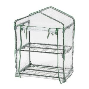 Mini télikert, szolár erkélyre, teraszra, irodába, irodába, szűk helyekre, 69x49x95 cm, PVC, Dedra - Img 6