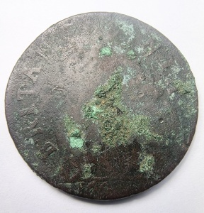 Moneda Anglia - William III - Half Penny 1698 - Img 2