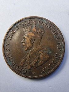 Moneda - Half Penny 1913 - Australia - George V - Img 2