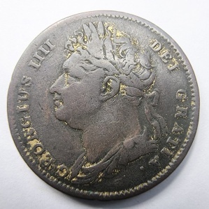 Moneda Regatul Unit - George IV - Farthing 1821