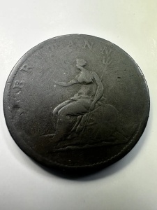 Moneda Regatul Unit - Half Penny 1806 - GEORGE III . - Img 4