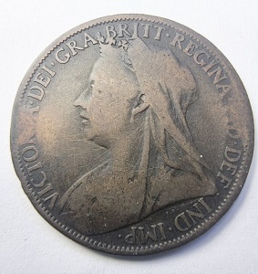 Moneda Regatul Unit - Victoria - 1 Penny 1901