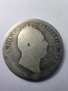 Moneda - Shilling britanic din argint 0.925 – 1834 – William IV