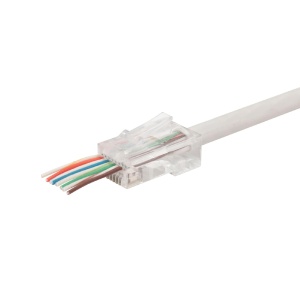 Mufa RJ45 modular, cu capat deschis, 8P8C - Img 2