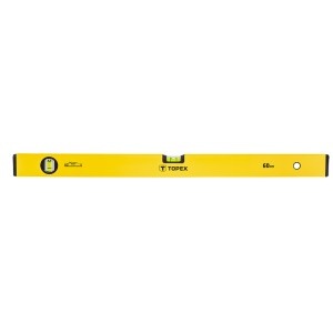 Nivela uz casnic, din aluminiu, tip 500, 60 cm, 2 bule