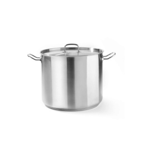 Oala cu capac, 2 Lit, 16 cm diametru x11cm inaltime , inox, gama Hendi Profi Line, potrivita si pt uz profesional