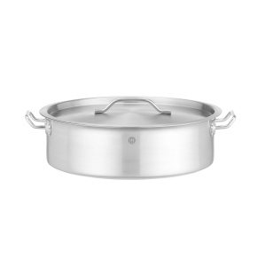 Oala joasa cu capac, HENDI, 10,8L, #360x(H)139mm, Rotunda