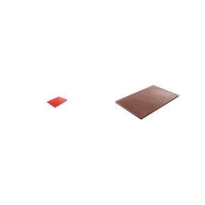 Pachet Tocător roșu HACCP 450x300mm + Tocător maro HACCP