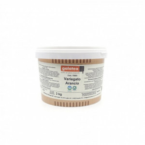 Pasta variegat pentru inghetata artizanala de portocale, 3Kg, Variegato Portocala, Galatea