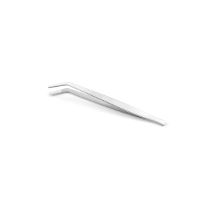 Penseta cu varf curbat, (L)240 mm, inox, pentru peste /manevrare produse fierbinti / decorare, Hendi - Img 1