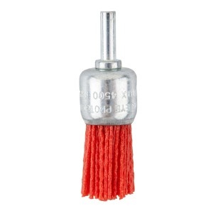 Perie tip cupa 50 mm, nylon, cu tija de 6 mm, pentru lemn