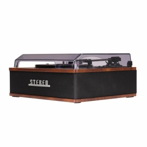 Pick-up vinil tip retro cu boxe incorporate, amplificare incorporata, bluetooth, Denver VPB-262 - Img 14