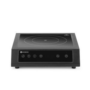 Plită cu inducție 3500 D XL, HENDI, Negru, 220-240V/3500W, 355x400x(Î)100mm - Img 1