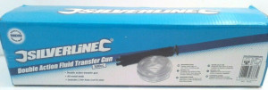 Pompa extras fluide, apa, ulei, 500 ml,corp metalic, Silverline - Img 2