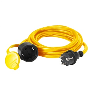 Prelungitor cupla IP44, 25m, N07V3V3-F 3G1,5