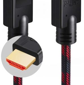 Prémium nagy sebességű HDMI kábel, 4K, 2m, Shuliancable - Img 2