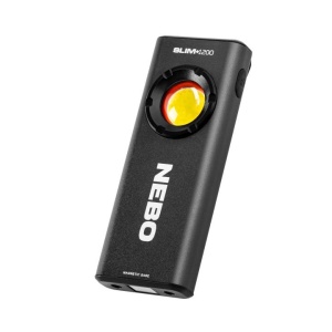 Professzionális zseblámpa, LED COB, 1200 lumen, eloxált alumínium, akkumulátor, NEBO SLIM 1200