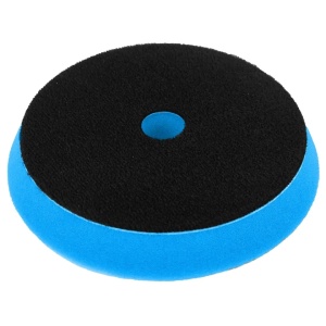 Puha szivacsos polírozókorong, velco markolat, 125mm x 25mm, kék, Dedra - Img 4