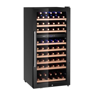 Răcitor de vinuri, 2 zone, 91 sticle, Arktic, 230L, Negru, 569x595x(Î)1215mm - Img 2