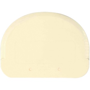 Racleta aluat semicirculara, HENDI, 120x88mm