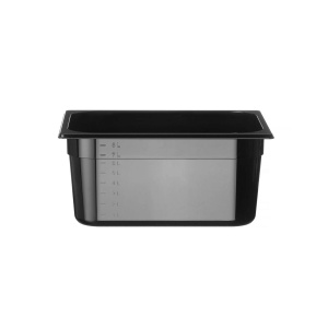 Recipient Gastronom GN 1/2 COOL, HENDI, COOL, GN 1/2, 9L, Negru, 325x265x(H)150mm