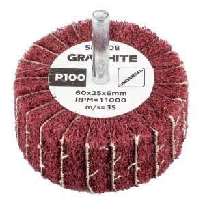 Roata lamelara 60 x 25 x 6 mm, P100