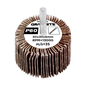 Rola cu lamele abrazive 50 x 30 x 6 mm, P60