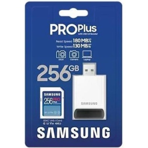 SAMSUNG PRO Plus Reader Full Size SDXC Card 256GB "MB-SD256SB/WW" - Img 3